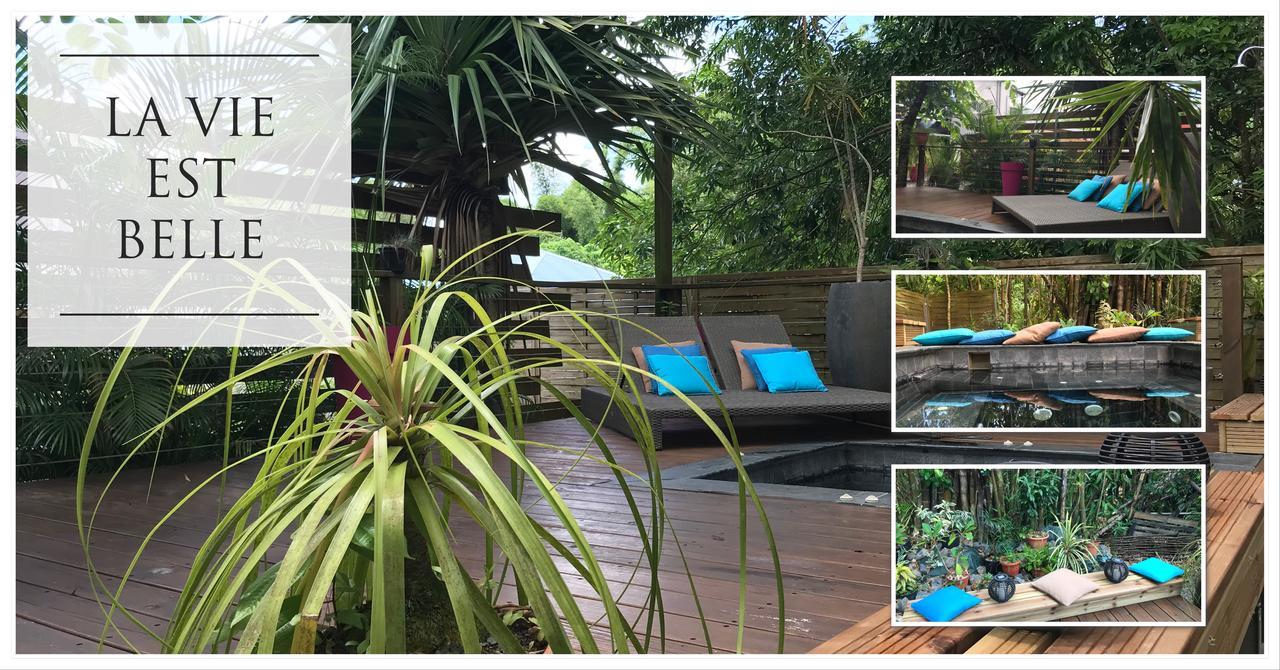 Le Lambablanc Bed & Breakfast Bras-Panon Bagian luar foto